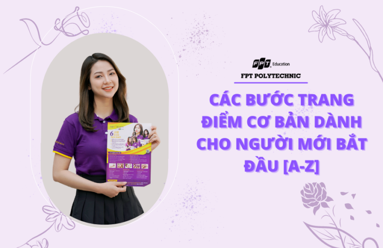 Các bước trang điểm cơ bản cho người mới bắt đầu