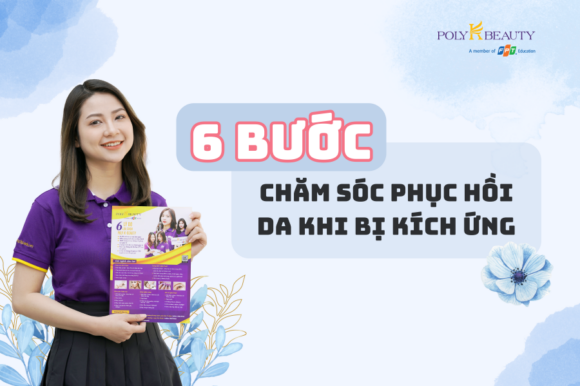 6 bước chăm sóc phục hồi da khi bị kích ứng