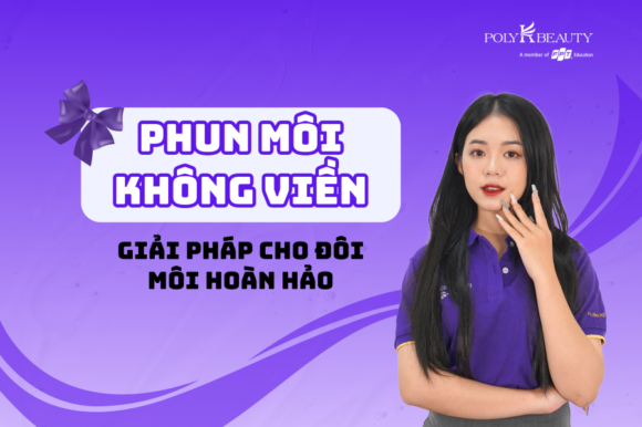 Phun môi không viền: Giải pháp cho đôi môi hoàn hảo