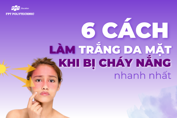 6 Cách làm trắng da mặt khi bị cháy nắng nhanh