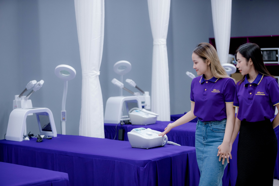 Cơ sở vật chất hiện đại – Học là “làm thật”