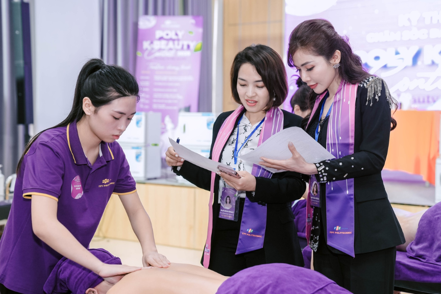 Poly K-Beauty – Nơi bắt đầu hành trình chạm đến thành công trong ngành làm đẹp