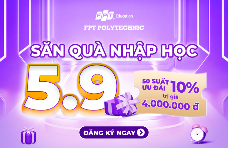 Nhân dịp Quốc Khánh 2/9 dành tặng 50 suất ưu đãi 10% học phí học kỳ 1 cho riêng tân sinh viên đăng ký nhập học sớm tại Poly K-Beauty Cần Thơ